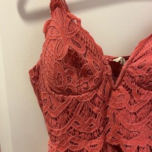 Burnt Orange Summer Dress